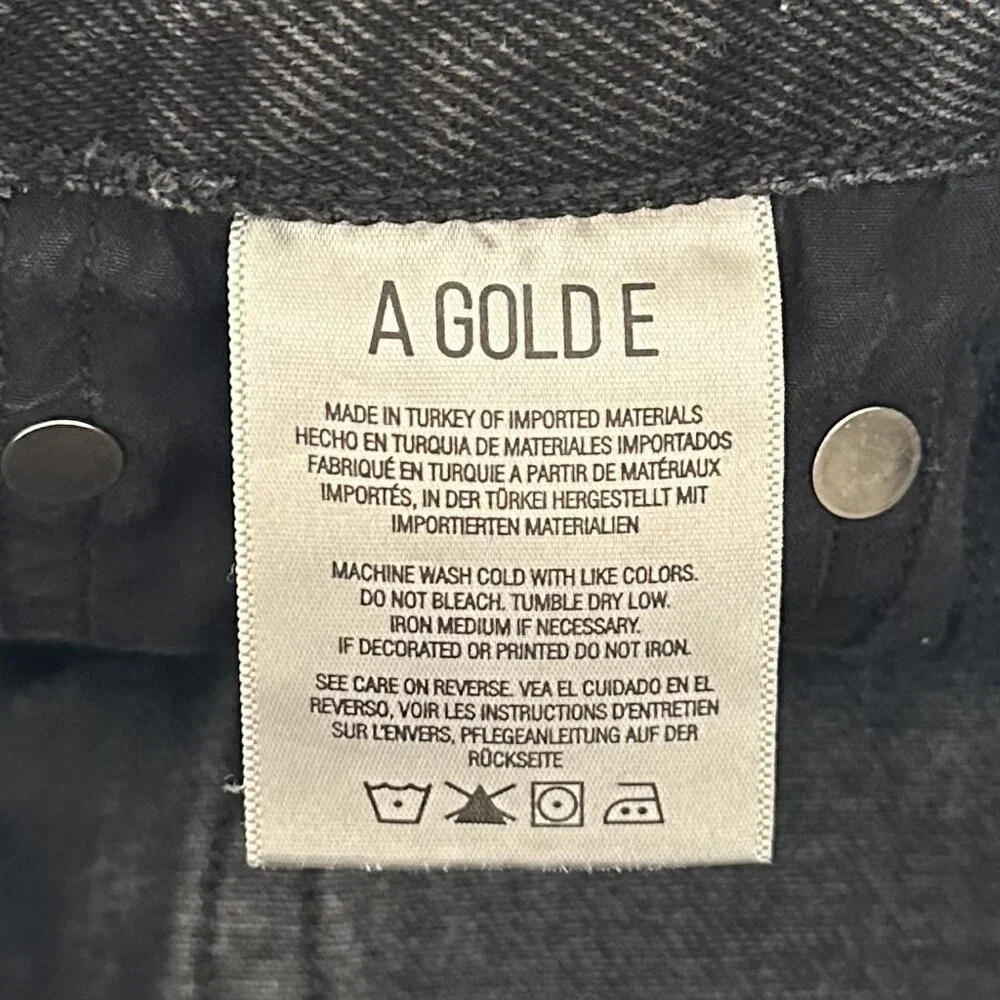 AGOLDE Parker Vintage Cut Off Short in Tidal - Picture 6 of 10